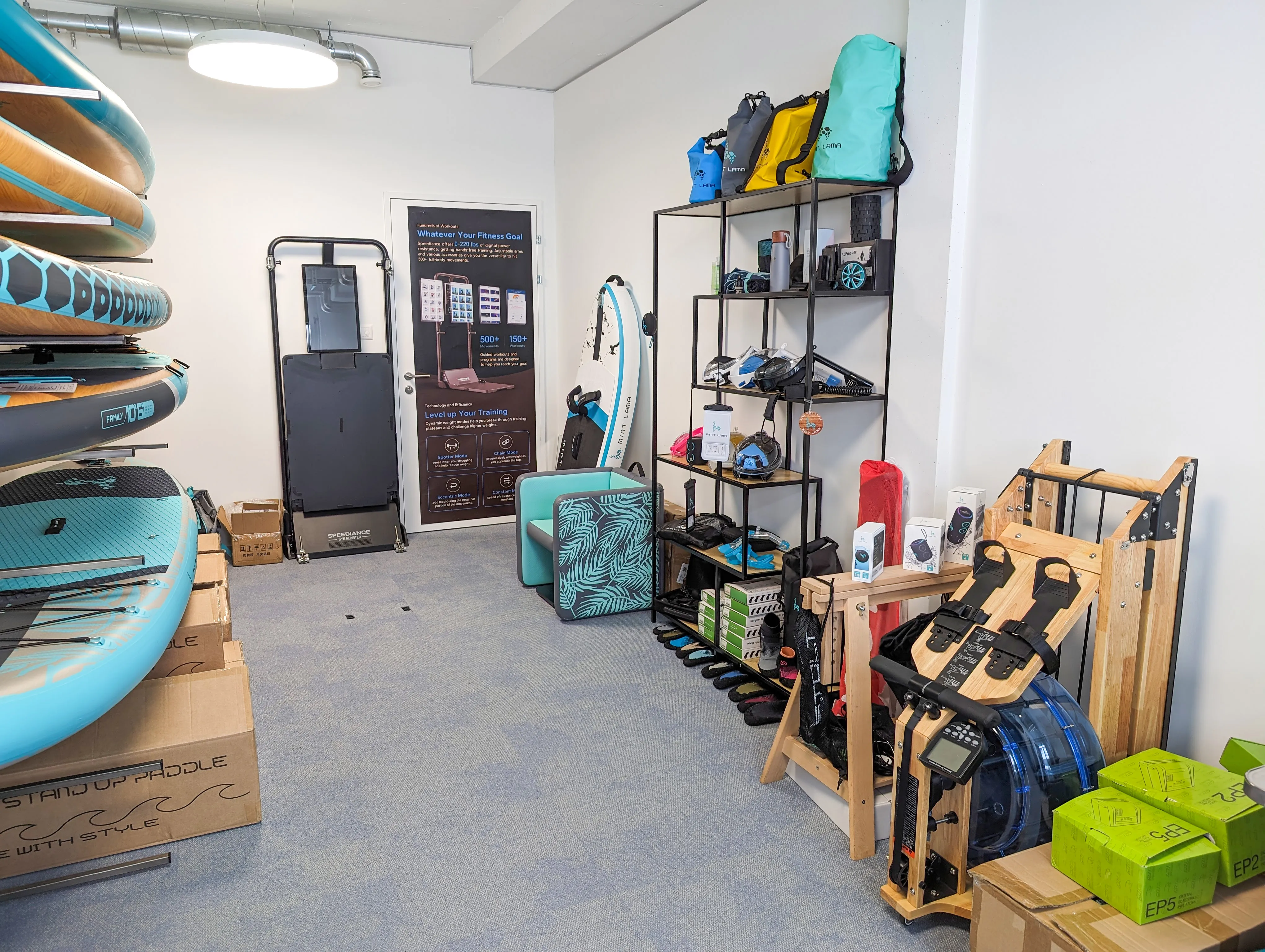 Showroom MINT LAMA