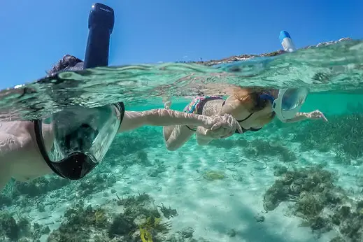 Freebreath snorkelling mask round glass View 8