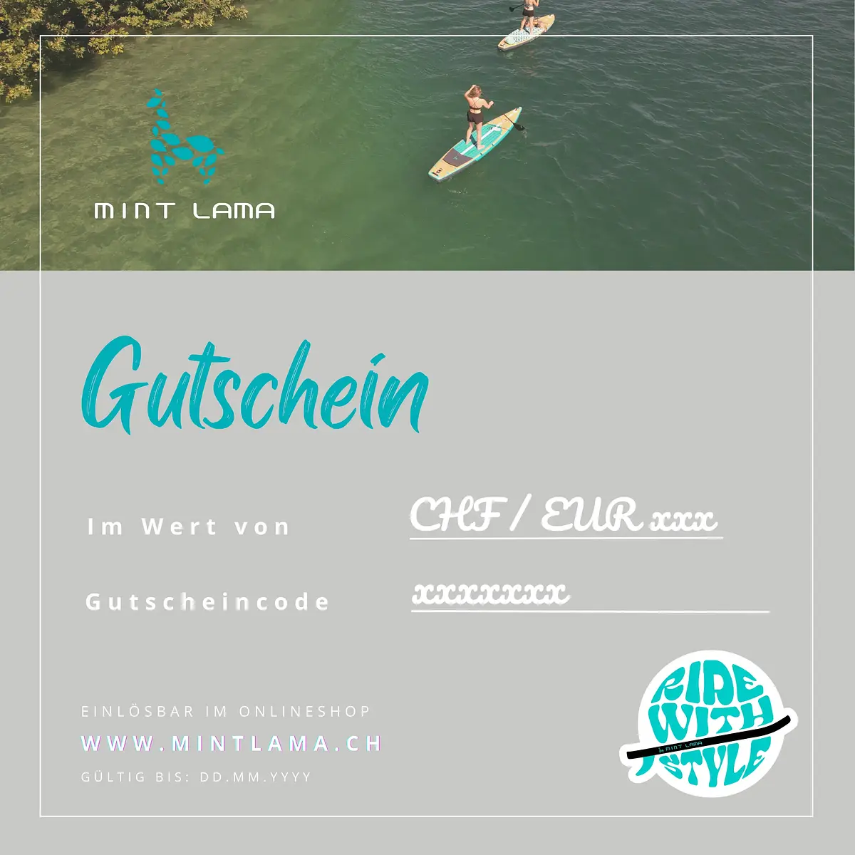 Gutschein 80 EUR Ansicht 2